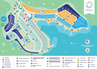 kort over campingpladser ved adriaterhavet Omisalj kort over campingpladser ved adriaterhavet